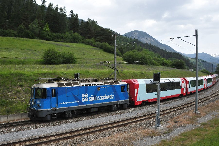 RhB Glacier Express, Allegra Triebwagen und andere (1)